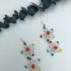 Regenboog Flora druppels | handgemaakt | doorschijnende kralen