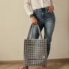 Stoffen Tote - Pied de Poule