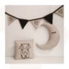 Vlaggenlijn Terry Triceratops | Beige | 1.75 Mtr.