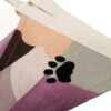Vlaggenlijn met afdruk kattenpootjes | Lila Fantasie | 1.5 Mtr | Woonslinger