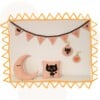 Wandring Hart | Peach + Oranje | 11cm