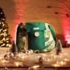 De wollige hooikist /ecologische slowcooker /koelbox - green leaves