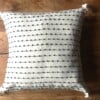 Mexicaanse handgemaakt kussenhoezen, beis / grijs, regio Chiapas, gemaakt op een weefgetouw, mexicaanse textiel, mexicaanse decoratie, mexicaans ontwerp.
