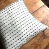 Mexicaanse handgemaakt kussenhoezen, beis / grijs, regio Chiapas, gemaakt op een weefgetouw, mexicaanse textiel, mexicaanse decoratie, mexicaans ontwerp.