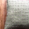 Mexicaanse handgemaakt kussenhoezen, lichtgroen/ paars, regio Chiapas, gemaakt op een weefgetouw, mexicaanse textiel, mexicaanse decoratie, mexicaans ontwerp.