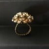 Bloemenmand ring - Honingschuim