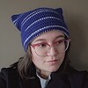 Gehaakte muts 'Harry Potter Ravenclaw house'