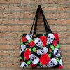 Gothic Shopper – Stoere Tas met Schedels en Rozen