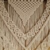Handgemaakte boho macrame muurhanger