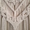 Handgemaakte boho macrame muurhanger