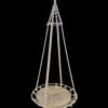 Handgemaakte macrame catswing