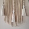 Handgemaakte macrame muurhanger