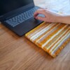 Handgetufte polsmatten MULTI-KLEUR – Comfort en stijl voor jouw werkplek