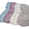 Honeybears Inbakerslaapzak – Slaapzak baby – Inbakerdoek baby - Swaddle up – Lichtgrijs met witte sterretjes – 3 tot 6 maanden - 68 cm - TOG 1.0