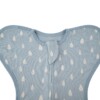 Honeybears Inbakerslaapzak – Slaapzak baby – Inbakerdoek baby – Blauw met wit – Swaddle up - 0 tot 3 maanden - 60 cm – TOG 1.0
