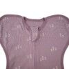 Honeybears inbakerslaapzak – Slaapzak baby – Inbakerdoek baby – Paars met wit – Swaddle up - 3 tot 6 maanden - 68 cm – TOG 1.0