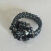 Kristallen ring van hoge kwaliteit - handgemaakt - 