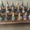 Kristallen ring van hoge kwaliteit - handgemaakt - 