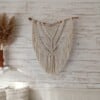 Macramé Beige Wanddecoratie