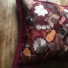 Mexicaanse kussenhoezen, bruine, regio Chiapas, mexicaanse textiel, mexicaanse decoratie, mexicaans ontwerp.
