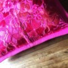 Mexicaanse kussenhoezen, licht roze, regio Chiapas, mexicaanse textiel, mexicaanse decoratie, mexicaans ontwerp.
