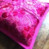 Mexicaanse kussenhoezen, licht roze, regio Chiapas, mexicaanse textiel, mexicaanse decoratie, mexicaans ontwerp.