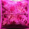 Mexicaanse kussenhoezen, licht roze, regio Chiapas, mexicaanse textiel, mexicaanse decoratie, mexicaans ontwerp.