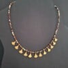 Natuursteen chrysoprase authentieke ketting - Kleopatra
