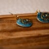 Oorbellen | Iris Celestial Tide