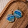 Oorbellen | Stevie Blue Agate