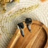 Oorbellen | Tony warm marble