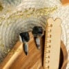 Oorbellen | Tony warm marble
