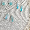 Oorbellen | Trix Frosted Lagoon