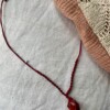 Simpele macrame edelsteen kettingen