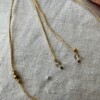 Simpele macrame edelsteen kettingen
