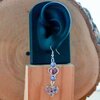 Subtiel & Boho, Valentijns oorbellen met kralenhartjes