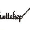 kattekop! naamketting (goud)