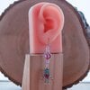 Quirky & Romantisch, robot oorbellen met hartjes