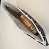 Handgemaakte toilettas / make-up tas Timeless met vintage klokken print