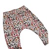 Broekje- harembroekje- bloemen- rib jersey