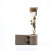 DIY pakket - Droogbloemen met vilt - geel