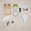 DIY pakket - Kaars met edelsteen en geurolie - Kerst