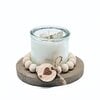 DIY pakket - Kralenkaarsje met geurdecoratie - pine
