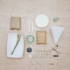 DIY pakket - Kralenkaarsje met geurdecoratie - pine
