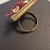 Exclusieve verstelbare ring met bloemen