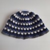 Gehaakte bucket hat 'Night sky'