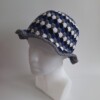 Gehaakte bucket hat 'Night sky'