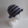 Gehaakte bucket hat 'Night sky'