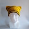 Gehaakte muts 'Harry Potter Hufflepuff house'