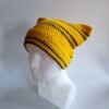 Gehaakte muts 'Harry Potter Hufflepuff house'